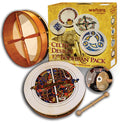12" Celtic Design Bodhran Pack
