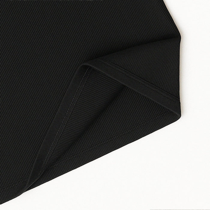 Montauk Rib Tank T-Shirt Classic Black