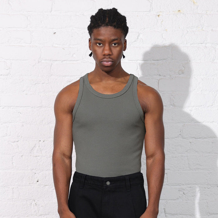 3-Pack | Montauk Rib Tank T-Shirt White | Black | Grey