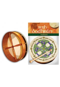 8" Celtic Bodhran with a Brosna Cross