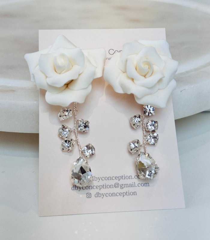 Rose Earrings | dESIGNS by Conception