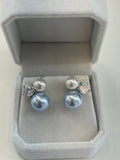 Something Blue Stud Earrings