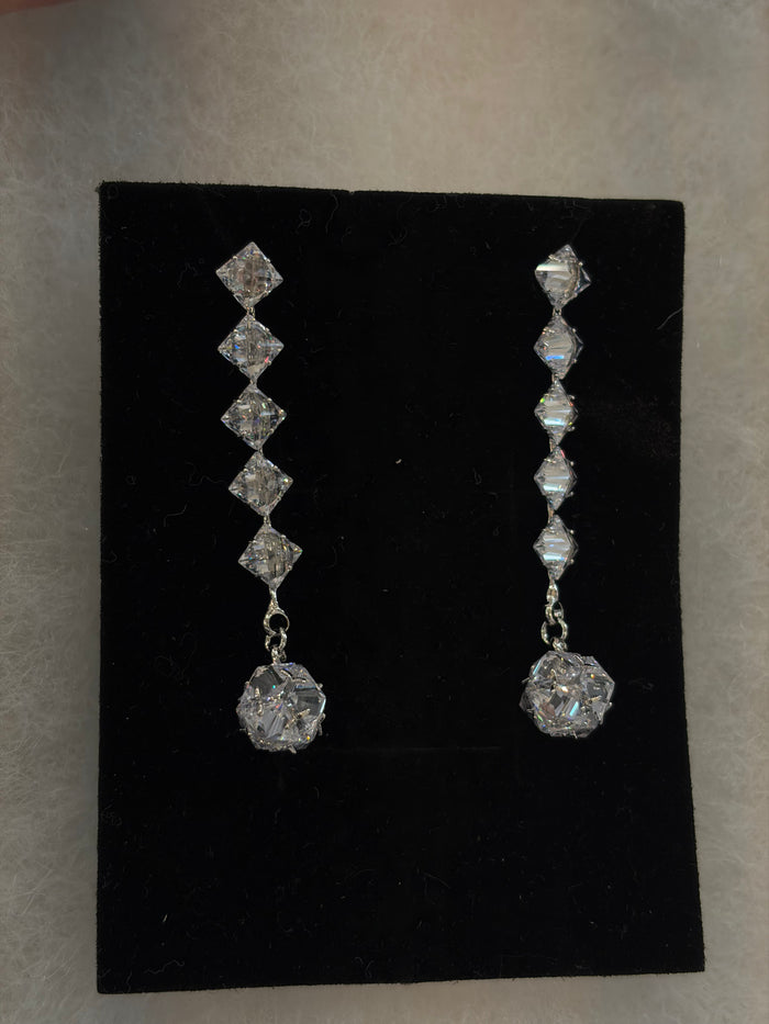 Crystal Ball Earrings