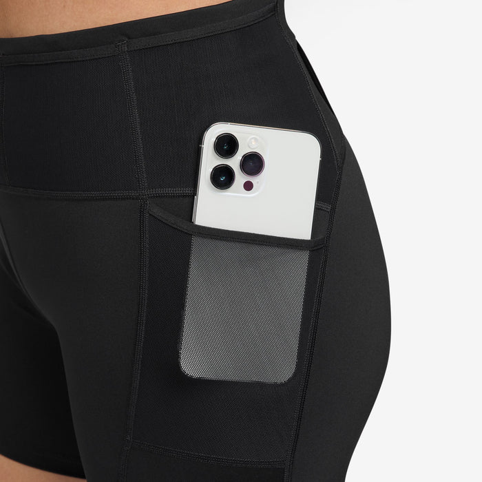 Nike ACG 4" Trail Tights | Black / Summit White | Womens