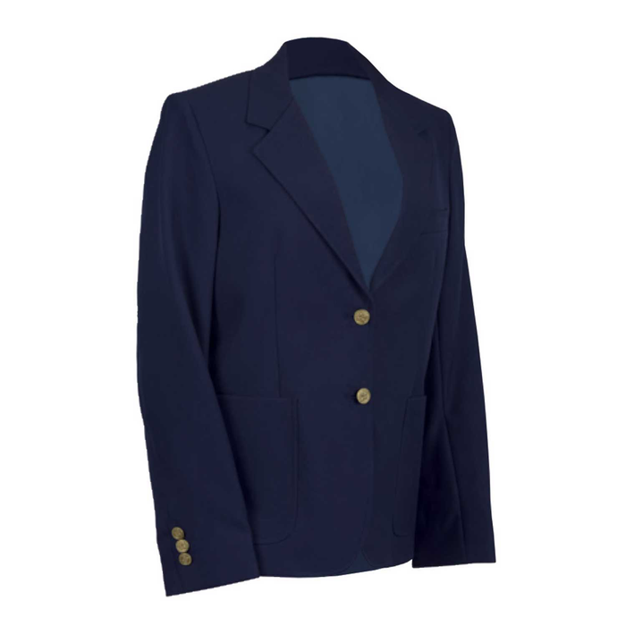 ADS Women's Navy Blazer with Embroidered Logo
