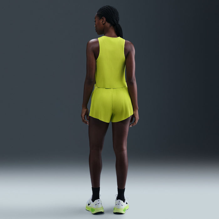 Nike AeroSwift Shorts | Cyber / Black | Womens