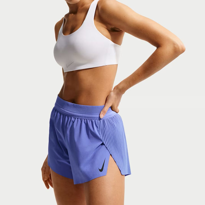 Nike AeroSwift Shorts | Sapphire / Black / White | Womens