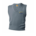 AHN GREY V-NECK SWEATER VEST- HIGH SCHOOL ONLY