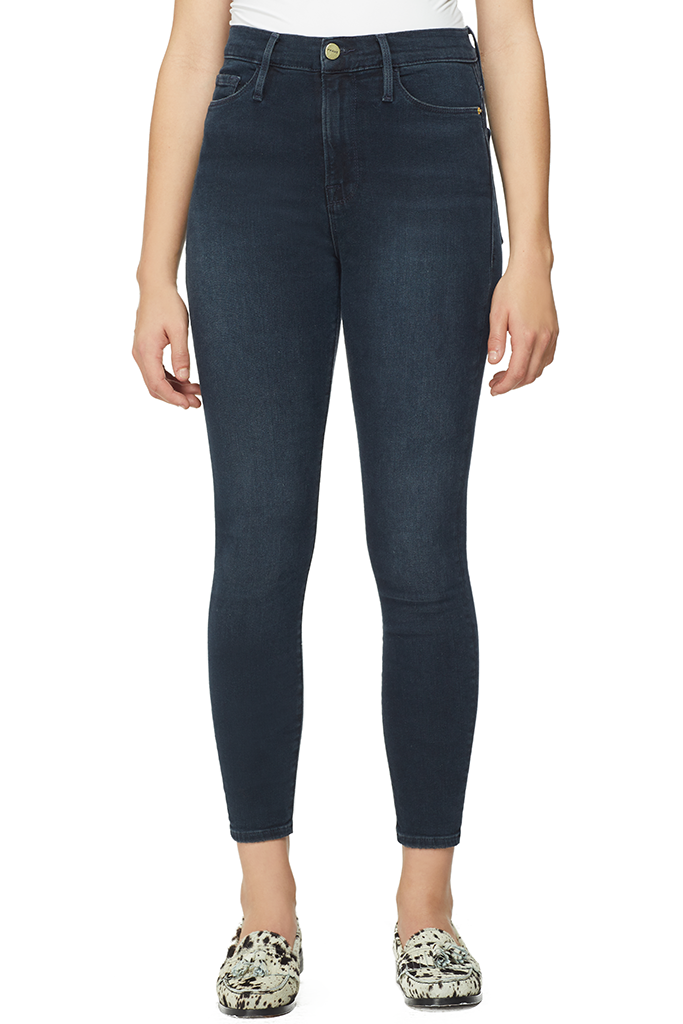 Frame High Rise Skinny Cigarette Milk Boutique