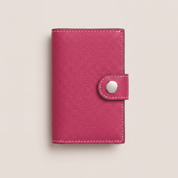 Atlas Card Holder - Rose Pink