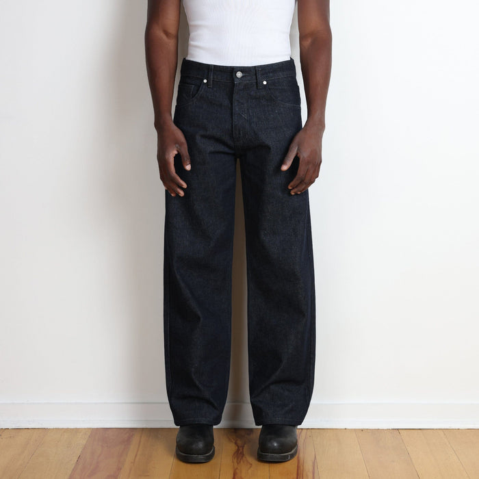 Austin Jeans | Classic Straight-Leg Raw Indigo (Tonal)