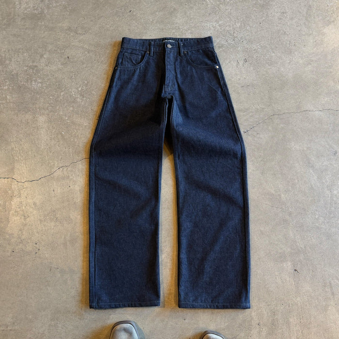 Austin Jeans | Classic Straight-Leg Raw Indigo (Tonal)