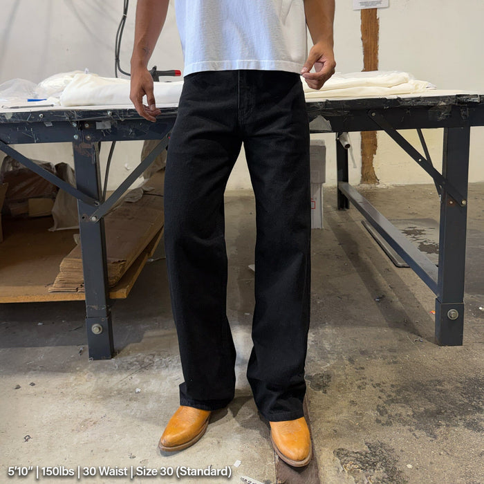 Austin Jeans | Classic Straight-Leg Raw Black