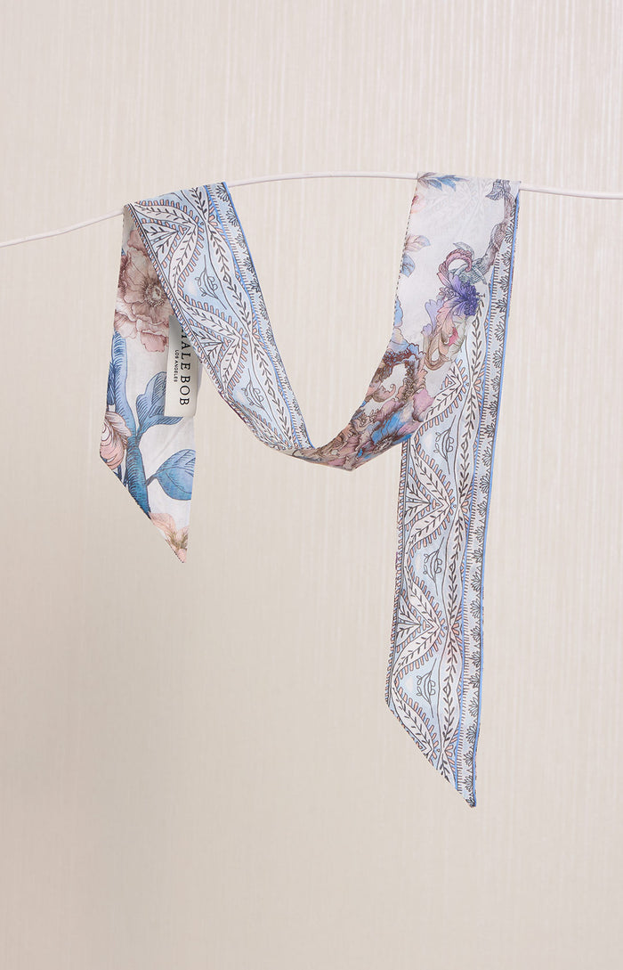 Bernice Small Scarf, color_blue