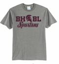 BHBL S/S GREY COTOTN T-SHIRT