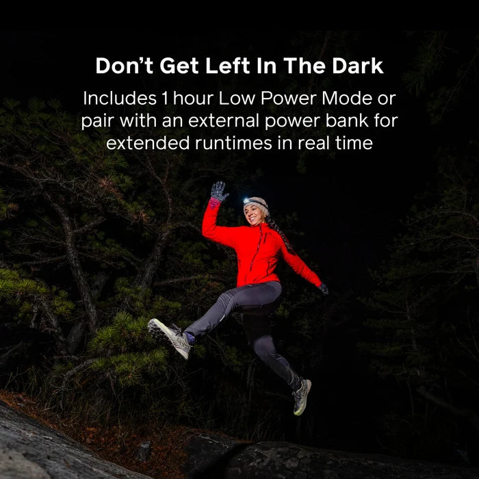 BioLite Dash 450 Rechargeable Headlamp | Midnight Grey
