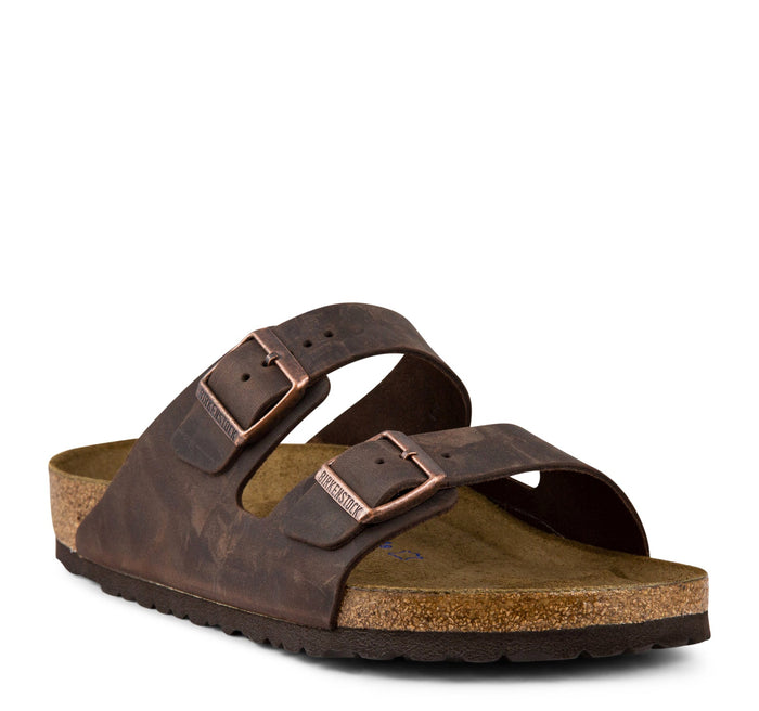Birkenstock Arizona Soft Footbed Oiled Leather Sandal - On The EDGE