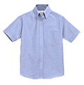 BLUE SHORT SLEEVE OXFORD