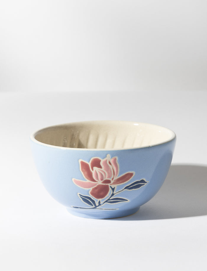 Bol en céramique à motif floral