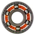 Bronson 6-Ball RAW Skateboard Bearings