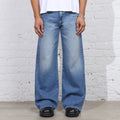 The Brooklyn Dad Jeans | Relaxed, Wide-Leg Laguna Blue