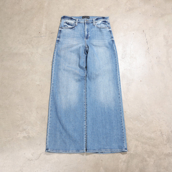 The Brooklyn Dad Jeans | Relaxed, Wide-Leg Laguna Blue