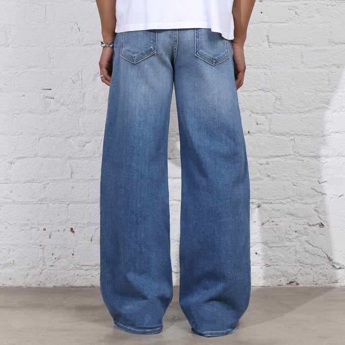 The Brooklyn Dad Jeans | Relaxed, Wide-Leg Laguna Blue