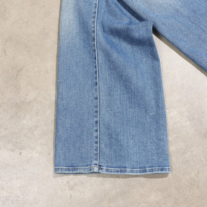 The Brooklyn Dad Jeans | Relaxed, Wide-Leg Laguna Blue