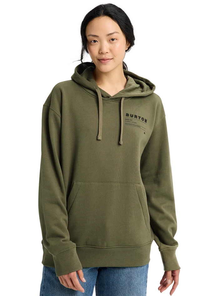 Product image of Burton Moretown Pullover Hoodie[Variant:Forest Moss]