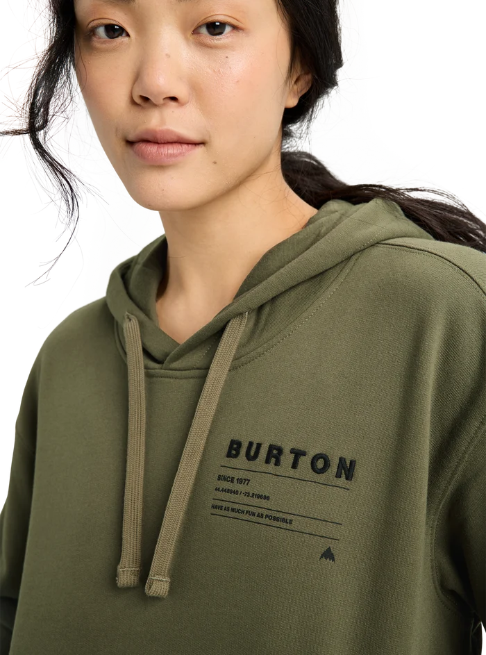 Product image of Burton Moretown Pullover Hoodie[Variant:Forest Moss]