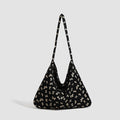 Butterfly Print Hobo Shoulder Bag - Style
