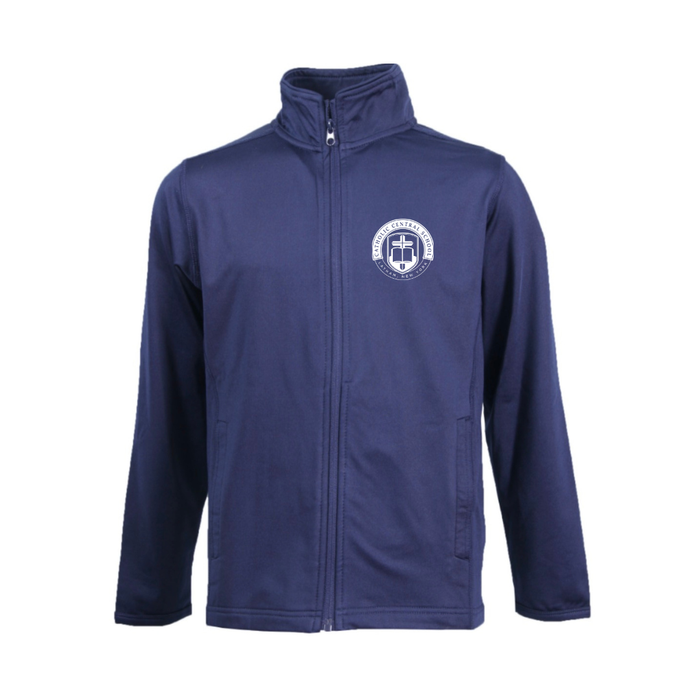 CCS FULL-ZIP DRI-FIT JACKET W/ LOGO (K-5 ONLY)