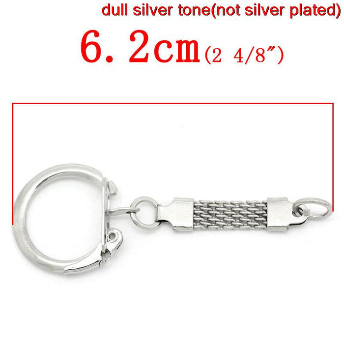 Chain Silver Keychain