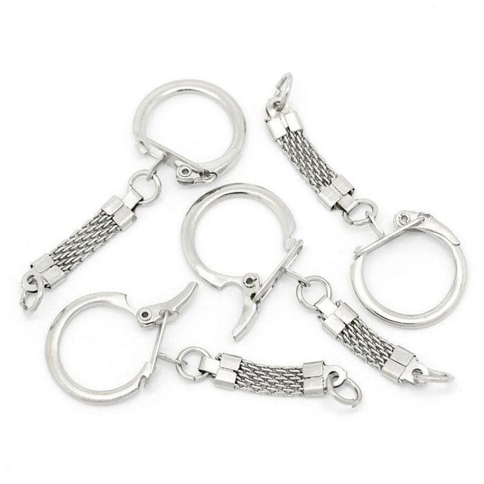 Chain Silver Keychain