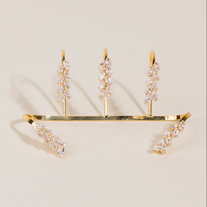 crystal cluster multi-finger ring – Acham