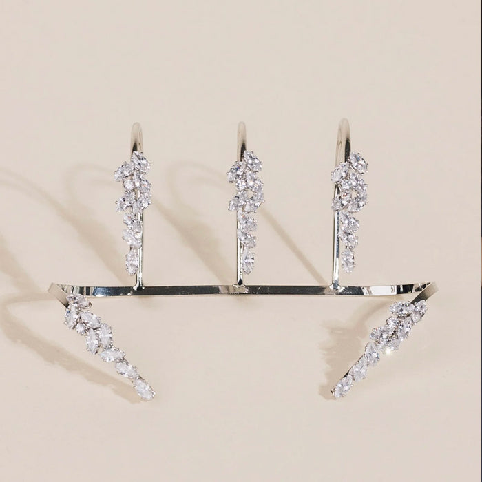 crystal cluster multi-finger ring – Acham