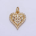 Crystal Heart Charm