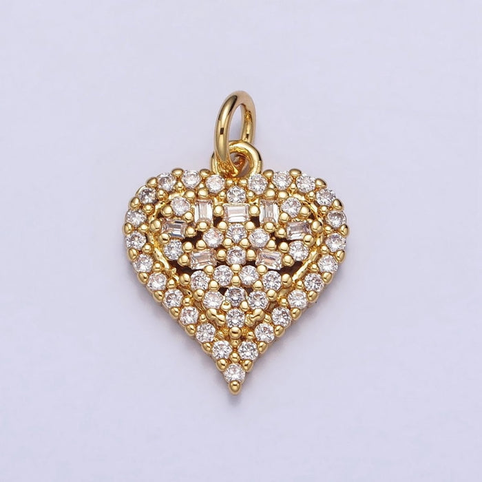 Crystal Heart Charm