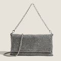 Crystal Mesh Chain Evening Bag - Luxe
