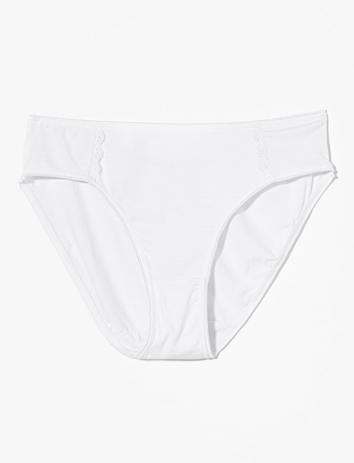 Culotte bikini à dentelle