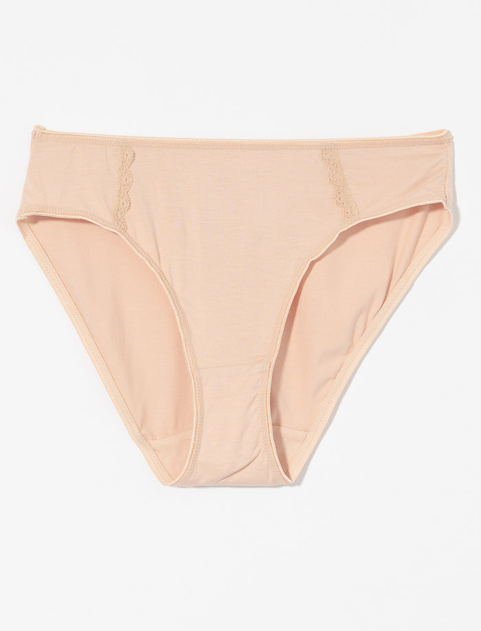Culotte bikini à dentelle