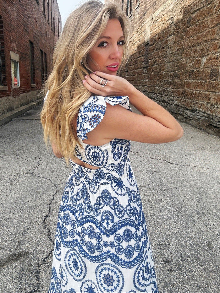 Dex Playful Paisley Dress