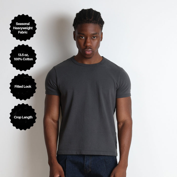 Diego Muscle Tee | Heavyweight | 13.5oz T-Shirt Dark Grey