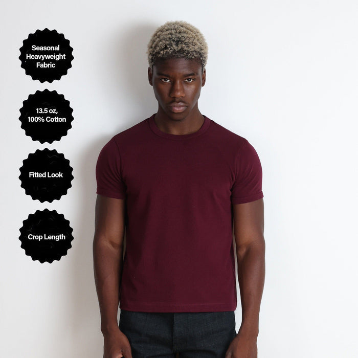 Diego Muscle Tee | Heavyweight | 13.5oz T-Shirt Vintage Burgundy