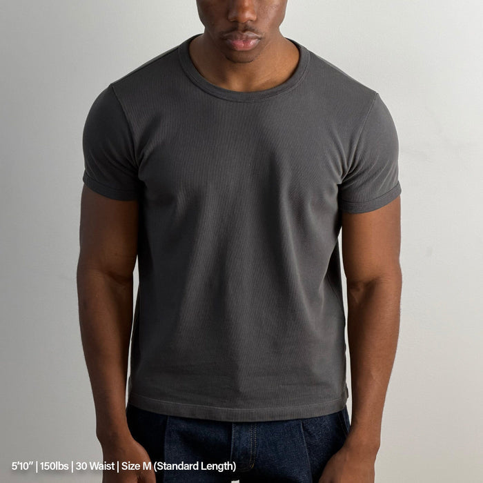Diego Muscle Tee | Heavyweight | 13.5oz T-Shirt Dark Grey
