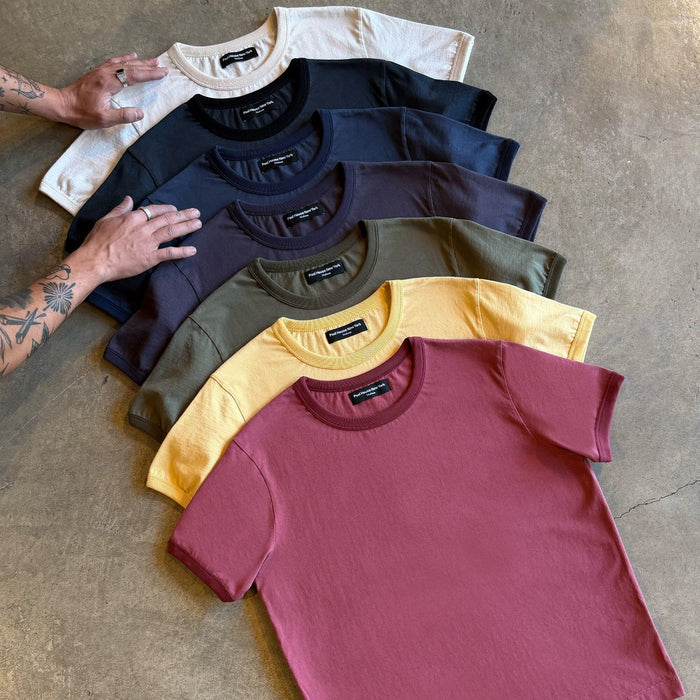 Diego Muscle Tee | Ringer T-Shirt Tonal Military Green