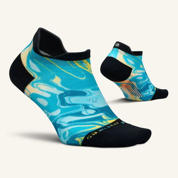 Feetures Elite | Light Cushion | No Show Tab | Sunrise Lagoon