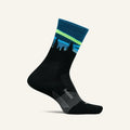 Feetures Trail | Max Cushion | Mini-Crew | Blue Aurora