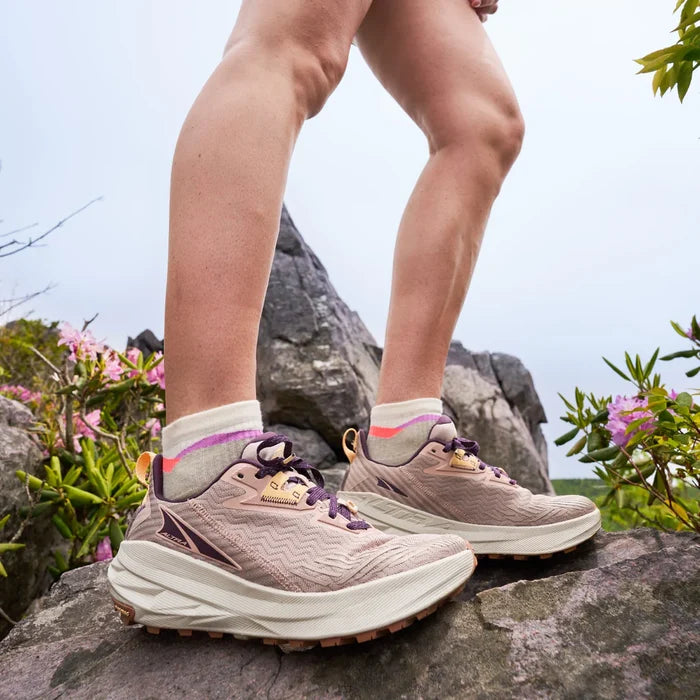 Feetures Trail | Max Cushion | Quarter Length | Mountain High Cream