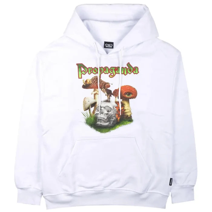 Felpa Propaganda White Amanita Hoodie